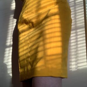 Yellow skirt